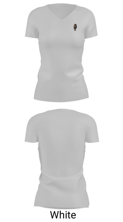 E Elite 10052343 Women's Short Sleeve V-neck Shirt - 19