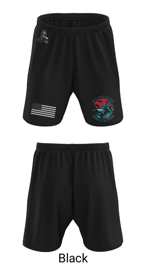 Athletic Shorts With Pockets, 18 CES/CEX, , Teamtime, Team time, sublimation, custom sports apparel, team uniforms, spirit wear, spiritwear, sports uniforms, custom shirts, team store, custom team store, fundraiser sports, apparel fundraiser