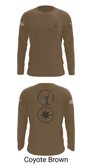Long Sleeve Performance Shirt, 205th HHC, National Guard, Teamtime, Team time, sublimation, custom sports apparel, team uniforms, spirit wear, spiritwear, sports uniforms, custom shirts, team store, custom team store, fundraiser sports, apparel fundraiser