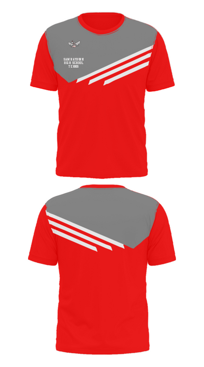 Sam Rayburn High School Tennis 5088287 Short Sleeve Performance Shirt - 34