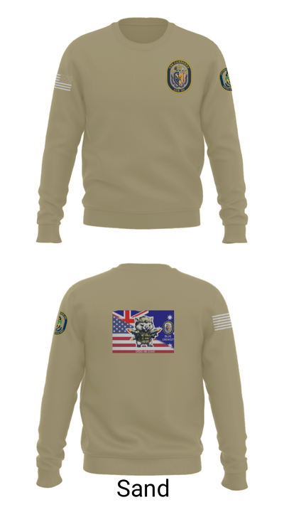 USS CANBERRA (LCS 30) 2170630 Crew Neck Sweatshirt - 81