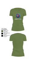Defenders of the Coast 55922542 Women's Short Sleeve V-neck Shirt - 44