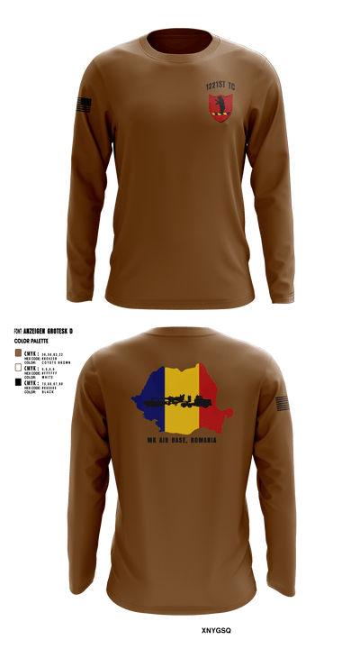 1221st TC 17596137 Long Sleeve Performance Shirt - 12