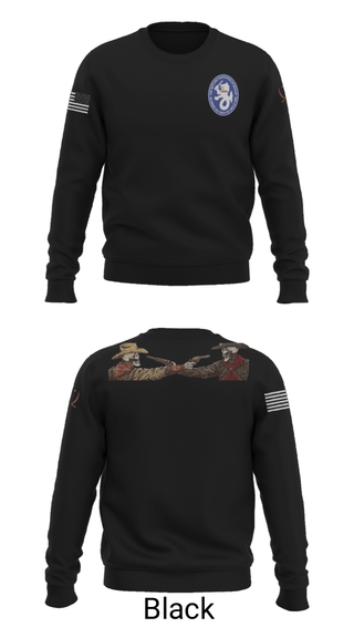 Crew Neck Sweatshirt, 1-194 C Co, National Guard, Teamtime, Team time, sublimation, custom sports apparel, team uniforms, spirit wear, spiritwear, sports uniforms, custom shirts, team store, custom team store, fundraiser sports, apparel fundraiser