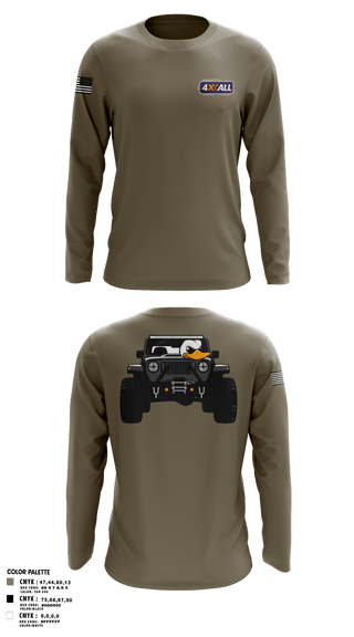 Long Sleeve Performance Shirt, 4XALL, Space Force, Teamtime, Team time, sublimation, custom sports apparel, team uniforms, spirit wear, spiritwear, sports uniforms, custom shirts, team store, custom team store, fundraiser sports, apparel fundraiser