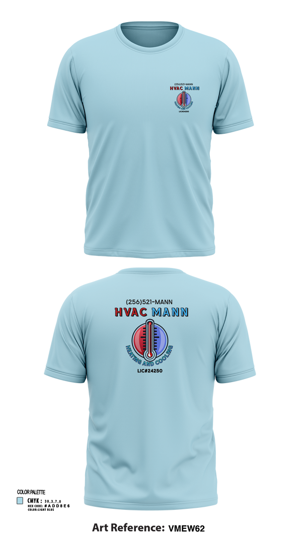 Short Sleeve Performance Shirt, Hvacmannllc, , Teamtime, Team time, sublimation, custom sports apparel, team uniforms, spirit wear, spiritwear, sports uniforms, custom shirts, team store, custom team store, fundraiser sports, apparel fundraiser