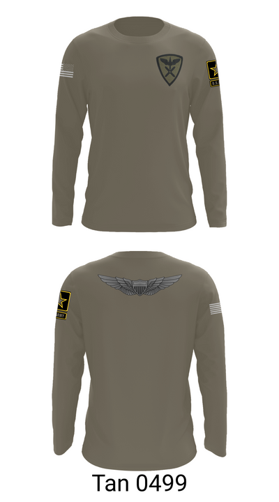 Aviators 74507029 Long Sleeve Performance Shirt 66