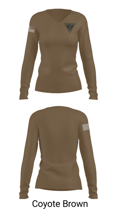 SRT 56874083 Women's Long Sleeve V-neck Shirt - 16
