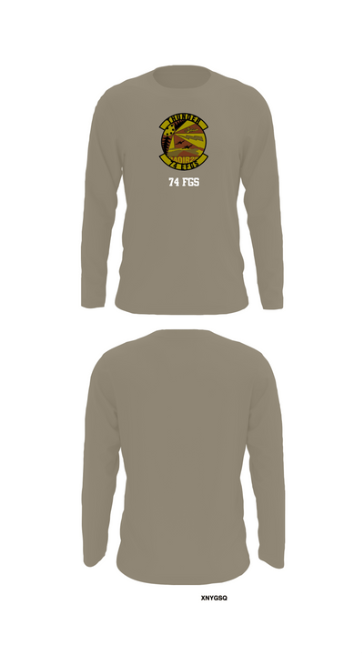 74 FGS 48894221 Long Sleeve Performance Shirt - 72
