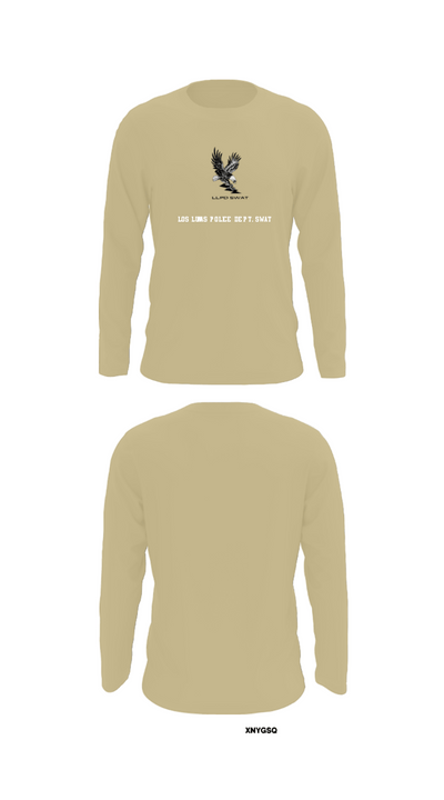LOS LUNAS POLICE DEPT. SWAT 5938018 Long Sleeve Performance Shirt - 88