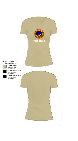 Women's Short Sleeve Vneck Shirt, Fort meade, Marines, Teamtime, Team time, sublimation, custom sports apparel, team uniforms, spirit wear, spiritwear, sports uniforms, custom shirts, team store, custom team store, fundraiser sports, apparel fundraiser