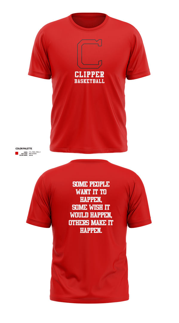 Short Sleeve Performance Shirt, Columbiana High School Basketball, Men's Basketball, Teamtime, Team time, sublimation, custom sports apparel, team uniforms, spirit wear, spiritwear, sports uniforms, custom shirts, team store, custom team store, fundraiser sports, apparel fundraiser