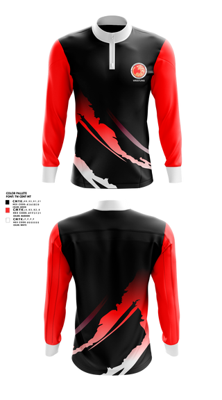 Quarter Zip Jacket, Torin Martial Arts Academy, Wrestling, Teamtime, Team time, sublimation, custom sports apparel, team uniforms, spirit wear, spiritwear, sports uniforms, custom shirts, team store, custom team store, fundraiser sports, apparel fundraiser