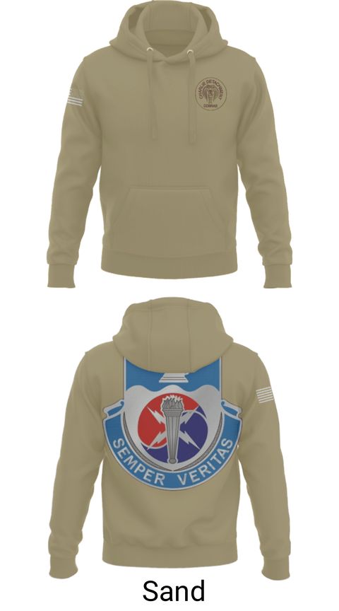 Hoodie, 312TH MI BN, CHARLIE DETACHMENT, Army, Teamtime, Team time, sublimation, custom sports apparel, team uniforms, spirit wear, spiritwear, sports uniforms, custom shirts, team store, custom team store, fundraiser sports, apparel fundraiser