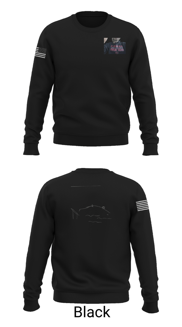Crew Neck Sweatshirt, Camas High School Swimming, Swimming, Teamtime, Team time, sublimation, custom sports apparel, team uniforms, spirit wear, spiritwear, sports uniforms, custom shirts, team store, custom team store, fundraiser sports, apparel fundraiser