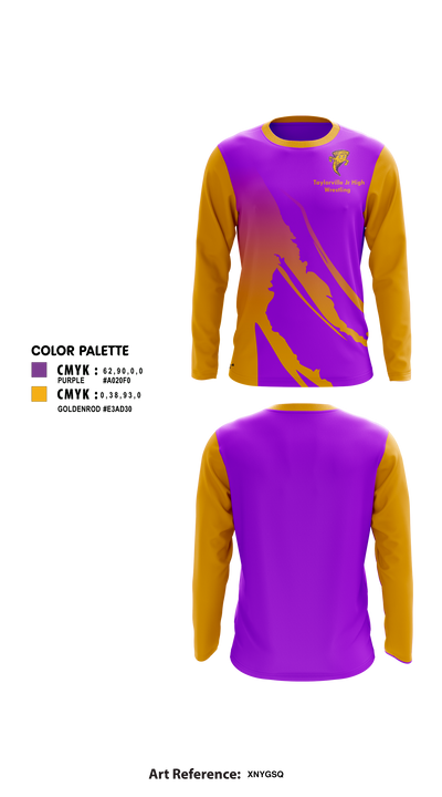 Taylorville Jr High 55200275 Long Sleeve Performance Shirt 5