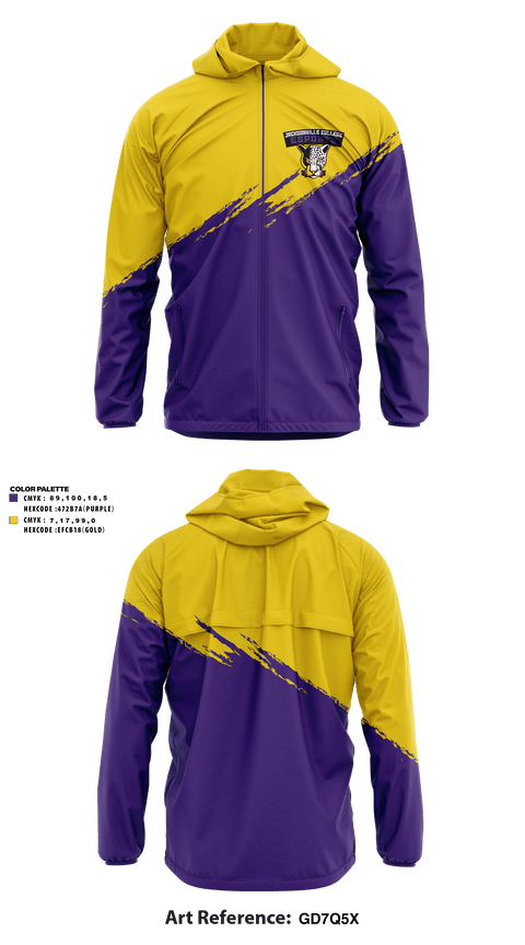 Windbreaker, Jacksonville College eSports, E-Sports, Teamtime, Team time, sublimation, custom sports apparel, team uniforms, spirit wear, spiritwear, sports uniforms, custom shirts, team store, custom team store, fundraiser sports, apparel fundraiser
