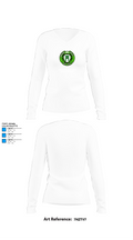 White Settlement Youth Association Soccer 16472718 Women's Long Sleeve V-neck Shirt - 15