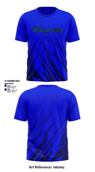 Midwest Redemption 43658084 Short Sleeve Performance Shirt - 1