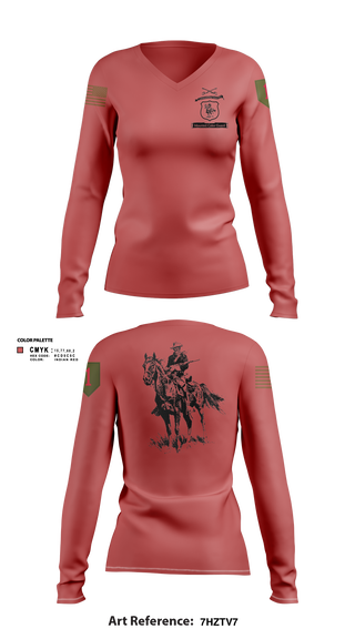 Womens Long Sleeve Vneck Shirt, CGMCG, , Teamtime, Team time, sublimation, custom sports apparel, team uniforms, spirit wear, spiritwear, sports uniforms, custom shirts, team store, custom team store, fundraiser sports, apparel fundraiser