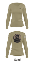 35th COMMS 55833668 Women's Long Sleeve V-neck Shirt - 97