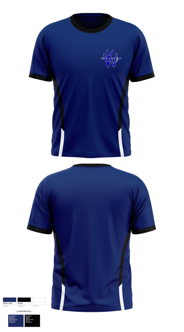 Short Sleeve Performance Shirt, Ketchum Warriors, Football, Teamtime, Team time, sublimation, custom sports apparel, team uniforms, spirit wear, spiritwear, sports uniforms, custom shirts, team store, custom team store, fundraiser sports, apparel fundraiser