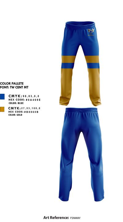 Holt High School Basketball 52245174 Sweatpants - 1
