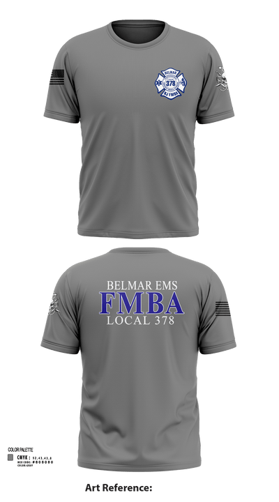 Belmar FMBA 91468281 Short Sleeve Performance Shirt - 116