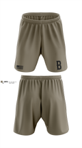 Bravo Company, 1-325 AIR, 2BCT, 82ND ABN DIV Athletic Shorts With Pockets - 3