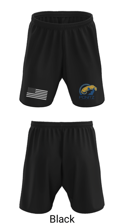 David H Ponitz Career Technology Center Volleyball 45290378 Athletic Shorts With Pockets - 20
