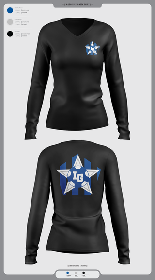 Womens Short Sleeve Vneck Shirt, LaGrange Grangers, Men's Soccer, Teamtime, Team time, sublimation, custom sports apparel, team uniforms, spirit wear, spiritwear, sports uniforms, custom shirts, team store, custom team store, fundraiser sports, apparel fundraiser
