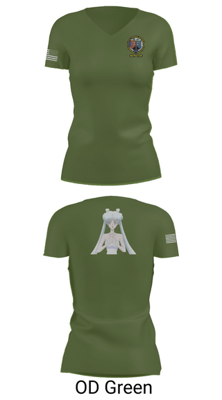 Womens Short Sleeve Vneck Shirt, MARDET Fort Leonard Wood Basic Military Police School House (FLW) INIWIC, , Teamtime, Team time, sublimation, custom sports apparel, team uniforms, spirit wear, spiritwear, sports uniforms, custom shirts, team store, custom team store, fundraiser sports, apparel fundraiser