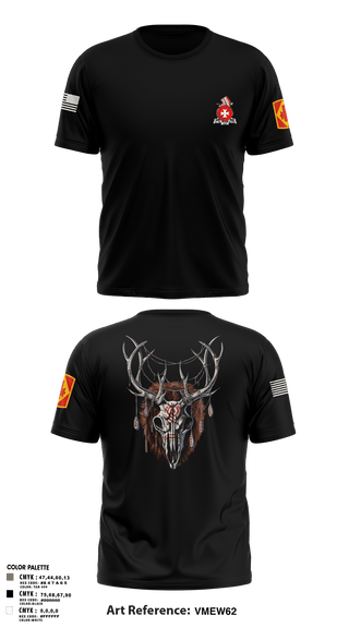 Old School Cotton Feel Shirt, Bravo 1st BN 14th FAR1-14 FAR, Army, Teamtime, Team time, sublimation, custom sports apparel, team uniforms, spirit wear, spiritwear, sports uniforms, custom shirts, team store, custom team store, fundraiser sports, apparel fundraiser