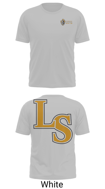 Lutheran South High School Tennis 8304460 Short Sleeve Performance Shirt - 5