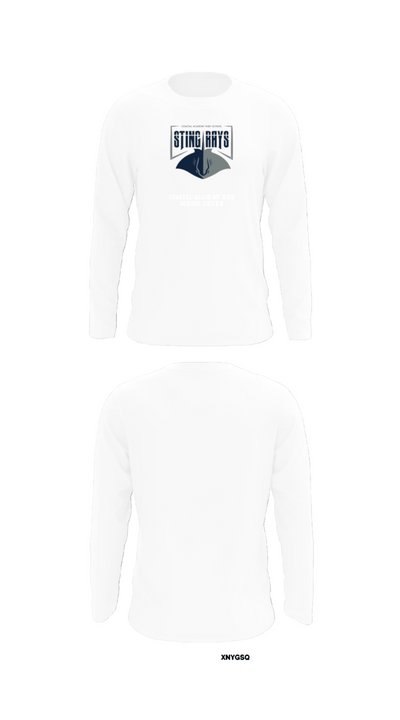 Coastal Academy High School Cheer 84548138 Long Sleeve Performance Shirt - 8