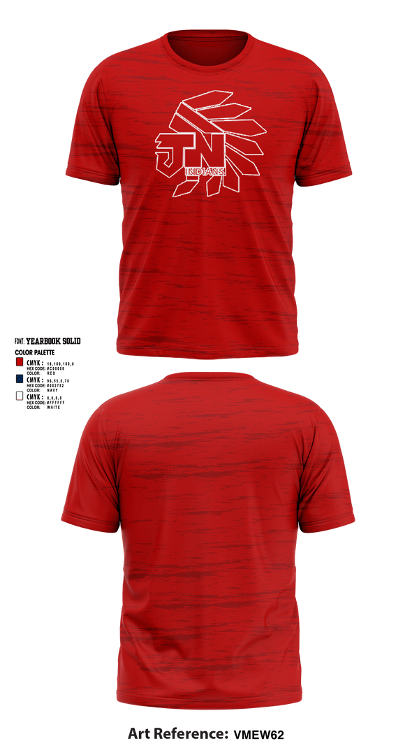 Short Sleeve Performance Shirt, Jim Ned High School Tennis, Tennis, Teamtime, Team time, sublimation, custom sports apparel, team uniforms, spirit wear, spiritwear, sports uniforms, custom shirts, team store, custom team store, fundraiser sports, apparel fundraiser