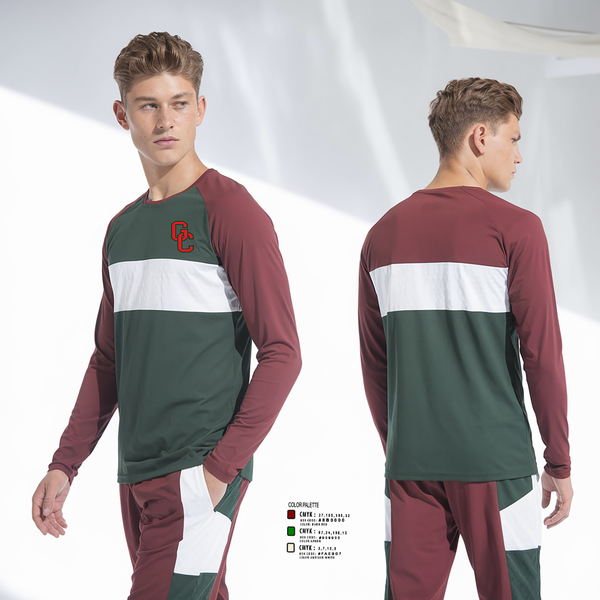 Long Sleeve Performance Shirt, Glen Cove Big Red, Track & Field, Teamtime, Team time, sublimation, custom sports apparel, team uniforms, spirit wear, spiritwear, sports uniforms, custom shirts, team store, custom team store, fundraiser sports, apparel fundraiser
