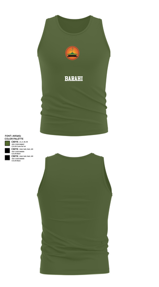 Tank Top, Barahi, , Teamtime, Team time, sublimation, custom sports apparel, team uniforms, spirit wear, spiritwear, sports uniforms, custom shirts, team store, custom team store, fundraiser sports, apparel fundraiser