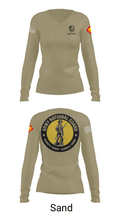 Recruiting & Retention Battalion 95903895 Women's Long Sleeve V-neck Shirt - 92