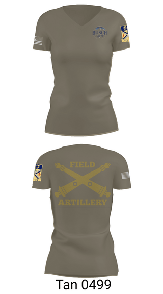 Womens Short Sleeve Vneck Shirt, Busch Latte, Army, Teamtime, Team time, sublimation, custom sports apparel, team uniforms, spirit wear, spiritwear, sports uniforms, custom shirts, team store, custom team store, fundraiser sports, apparel fundraiser