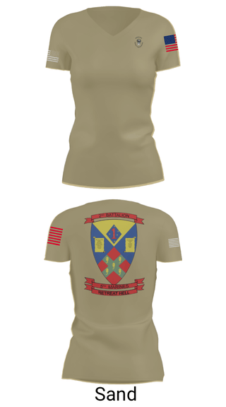 Women's Short Sleeve Vneck Shirt, 2nd battalion , 5th marines, Marines, Teamtime, Team time, sublimation, custom sports apparel, team uniforms, spirit wear, spiritwear, sports uniforms, custom shirts, team store, custom team store, fundraiser sports, apparel fundraiser