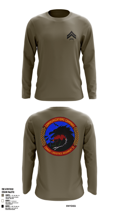 3D MLG CLR-37 49550102 Long Sleeve Performance Shirt - 3