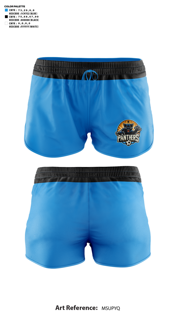 Mens Soccer Shorts, Panthers, Men's Soccer, Teamtime, Team time, sublimation, custom sports apparel, team uniforms, spirit wear, spiritwear, sports uniforms, custom shirts, team store, custom team store, fundraiser sports, apparel fundraiser