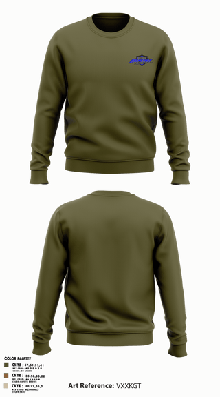 Crew Neck Sweatshirt, 1st Defense Foam Insulation, , Teamtime, Team time, sublimation, custom sports apparel, team uniforms, spirit wear, spiritwear, sports uniforms, custom shirts, team store, custom team store, fundraiser sports, apparel fundraiser