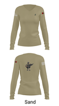 MS ADT SECFOR 6944936 Women's Long Sleeve V-neck Shirt - 97
