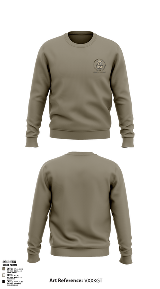 Crew Neck Sweatshirt, 582nd MLC, Army, Teamtime, Team time, sublimation, custom sports apparel, team uniforms, spirit wear, spiritwear, sports uniforms, custom shirts, team store, custom team store, fundraiser sports, apparel fundraiser