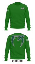 Fossil Ridge High School Baseball 9385458 Crew Neck Sweatshirt - 16