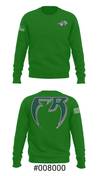 Crew Neck Sweatshirt, Fossil Ridge High School Baseball, Baseball, Teamtime, Team time, sublimation, custom sports apparel, team uniforms, spirit wear, spiritwear, sports uniforms, custom shirts, team store, custom team store, fundraiser sports, apparel fundraiser