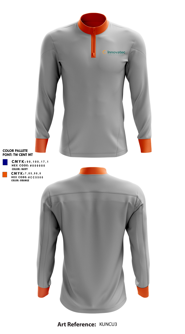Quarter Zip Jacket, Innovatec, , Teamtime, Team time, sublimation, custom sports apparel, team uniforms, spirit wear, spiritwear, sports uniforms, custom shirts, team store, custom team store, fundraiser sports, apparel fundraiser