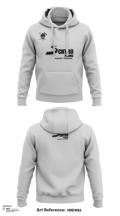 Schyro paving 23957355 Hoodie - 111